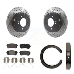 Transit Auto KDF-101392 Disc Brake Kit for 2016-2020 Kia Optima - Rear