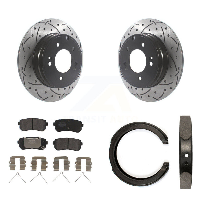 Transit Auto KDF-101392 Disc Brake Kit for 2016-2020 Kia Optima - Rear