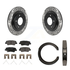 Transit Auto KDF-101396 Disc Brake Kit for 2016 Kia Optima - Rear