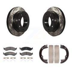 Transit Auto KDF-101398 Disc Brake Kit for 2021-2024 Chevrolet Express 2500, Chevrolet Express 3500 and More - Rear
