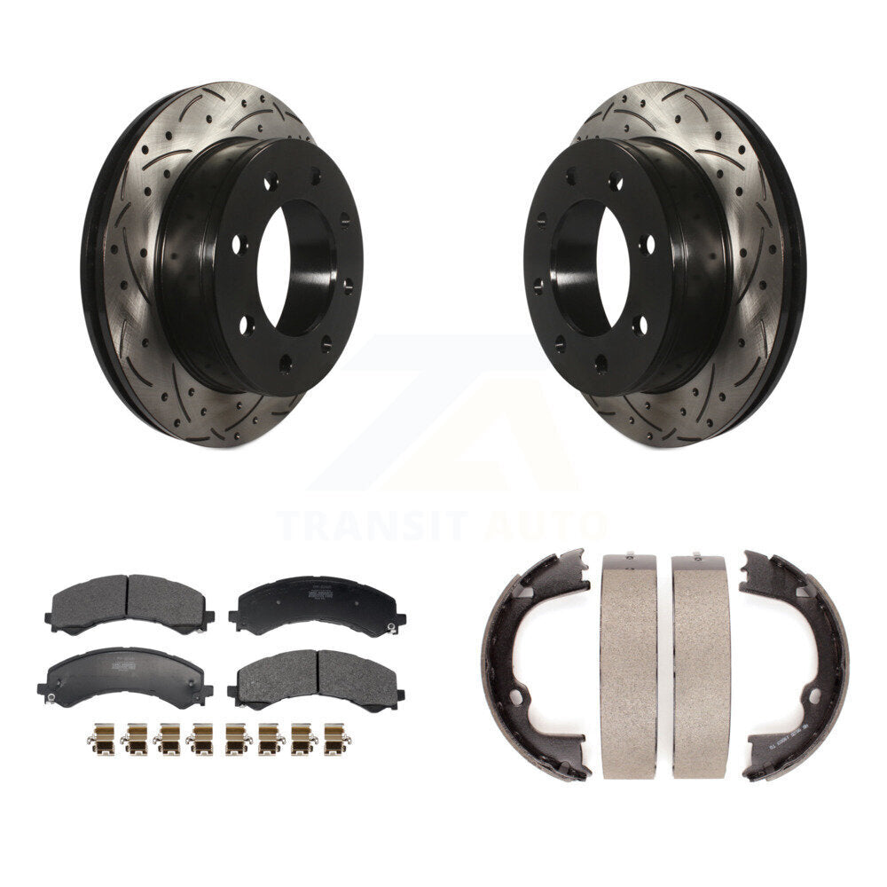 Transit Auto KDF-101399 Disc Brake Kit for 2021-2024 Chevrolet Express 2500, GMC Savana 2500 - Rear