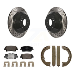 Transit Auto KDF-101401 Disc Brake Kit for 2013-2016 Hyundai Santa Fe XL, Kia Sorento and More - Rear