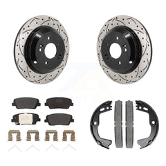 Transit Auto KDF-101403 Disc Brake Kit for 2018-2022 Genesis G70, Kia Stinger - Rear