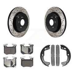 Transit Auto KDF-101404 Disc Brake Kit for 2018-2021 Genesis G70, Kia Stinger - Rear