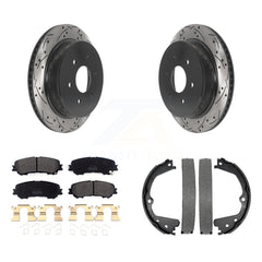 Transit Auto KDF-101409 Disc Brake Kit for 2017-2023 Nissan TITAN - Rear