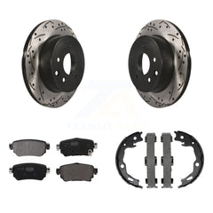 Transit Auto KDF-101411 Disc Brake Kit for 2019 Nissan Rogue Sport - Rear