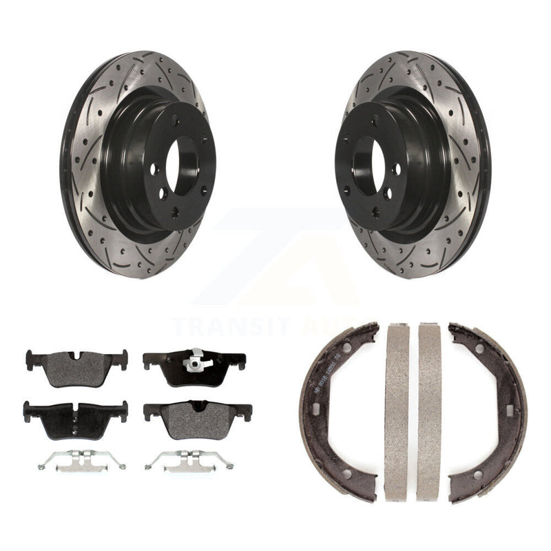Transit Auto KDF-101417 Disc Brake Kit for 2012-2013 BMW 328i - Rear