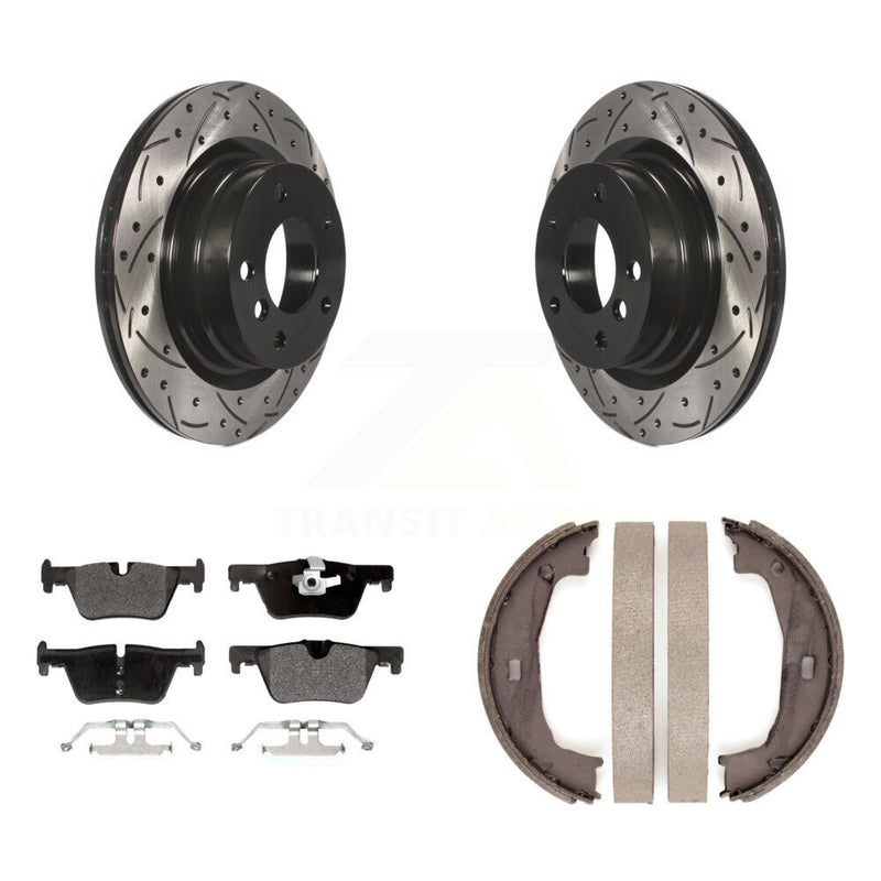 Transit Auto KDF-101418 Disc Brake Kit for 2012-2021 BMW 230i, BMW 230i xDrive and More - Rear