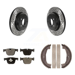 Transit Auto KDF-101423 Disc Brake Kit for 2014-2016 BMW 328i, BMW 428i Gran Coupe and More - Rear