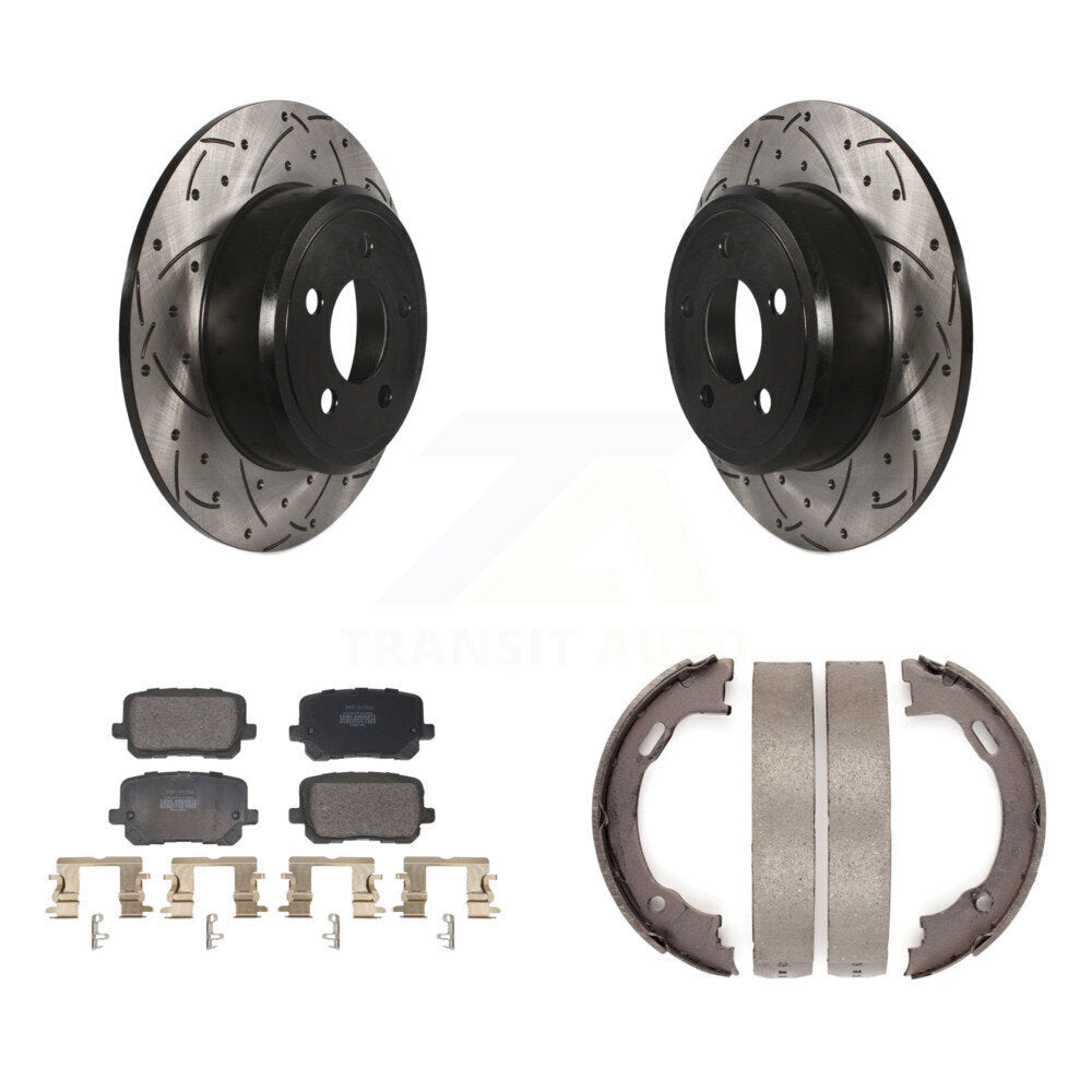 Transit Auto KDF-101426 Disc Brake Kit for 2014-2021 Dodge Charger - Rear