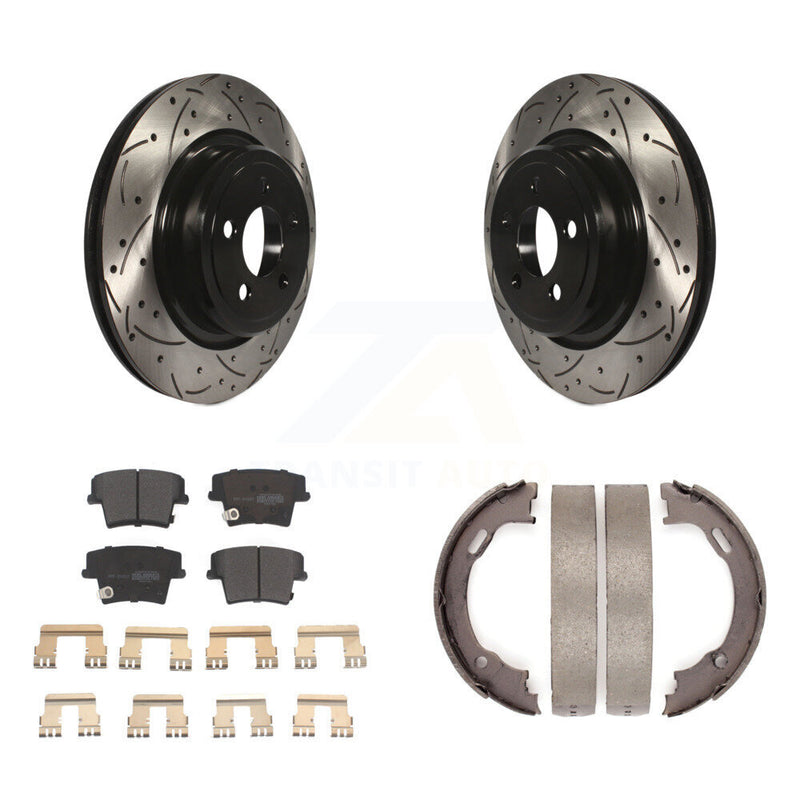 Transit Auto KDF-101427 Disc Brake Kit for 2006-2016 Dodge Charger, Dodge Magnum - Rear