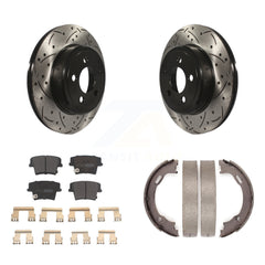 Transit Auto KDF-101428 Disc Brake Kit for 2005-2021 Dodge Challenger, Dodge Charger and More - Rear