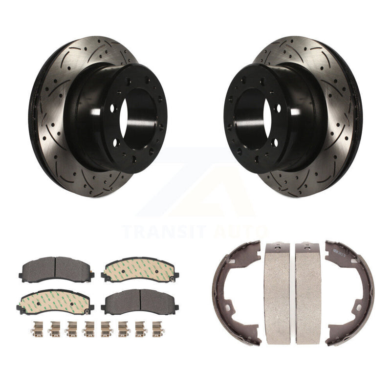 Transit Auto KDF-101432 Disc Brake Kit for 2019-2021 Ram 2500, Ram 3500 - Rear