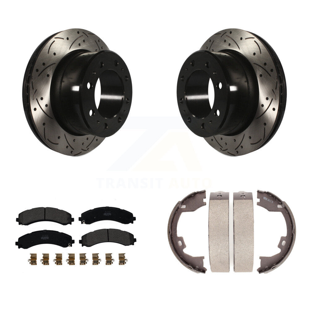 Transit Auto KDF-101433 Disc Brake Kit for 2020-2021 Ram 3500 - Rear