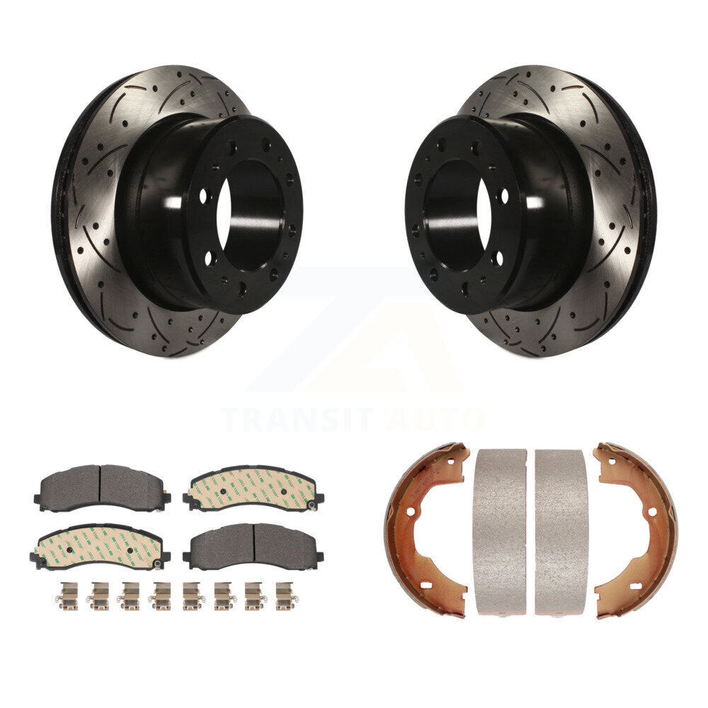 Transit Auto KDF-101434 Disc Brake Kit for 2021 Ram 3500 - Rear