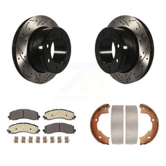 Transit Auto KDF-101434 Disc Brake Kit for 2021 Ram 3500 - Rear