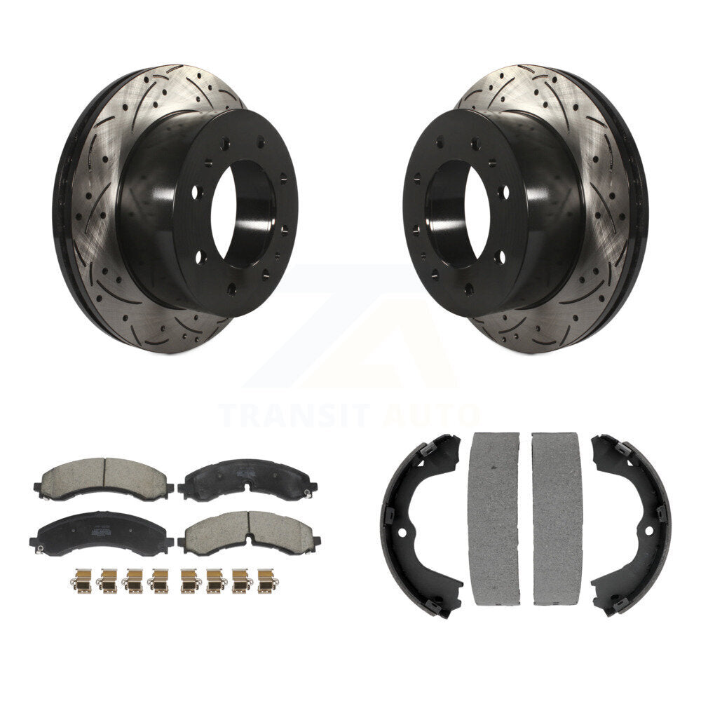 Transit Auto KDF-101435 Disc Brake Kit for 2020-2024 Chevrolet Silverado 2500 HD, Chevrolet Silverado 3500 HD and More - Rear