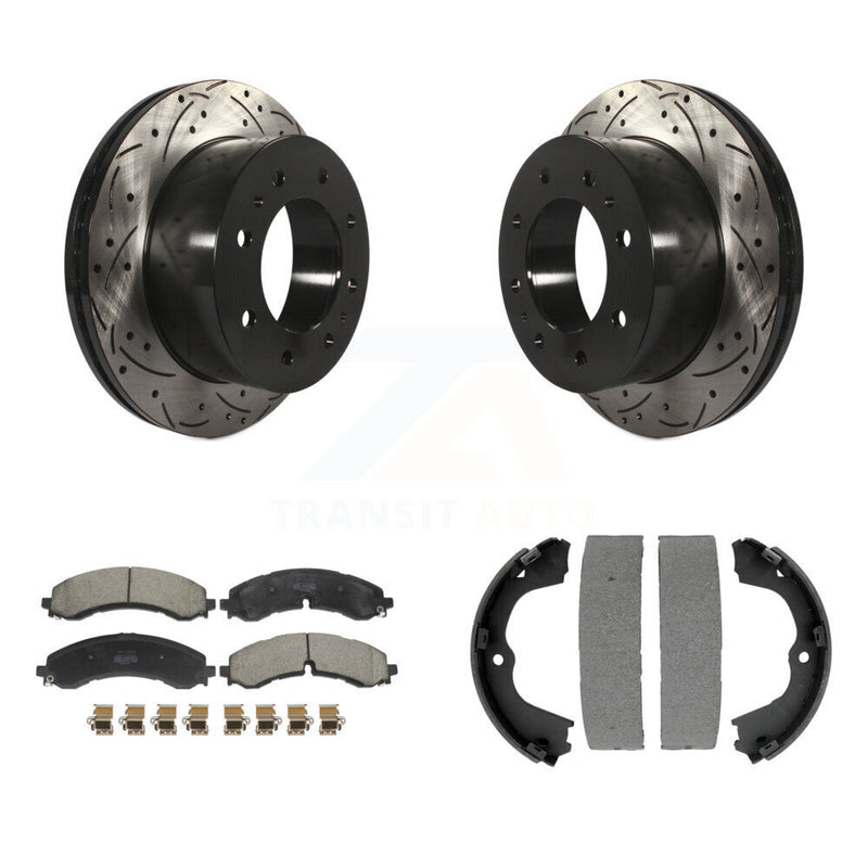 Transit Auto KDF-101435 Disc Brake Kit for 2020-2024 Chevrolet Silverado 2500 HD, Chevrolet Silverado 3500 HD and More - Rear