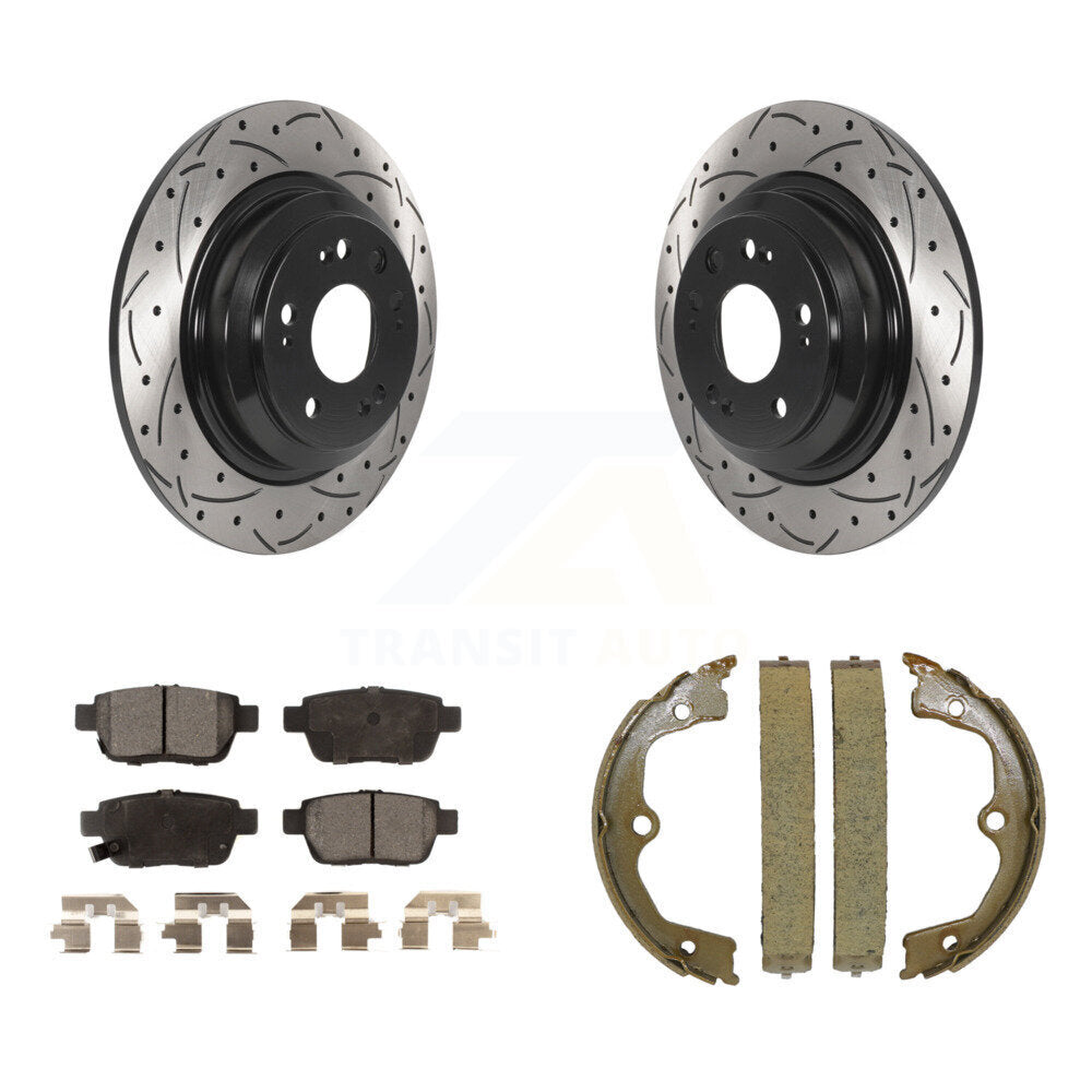 Transit Auto KDF-101439 Disc Brake Kit for 2009-2014 Acura TL - Rear