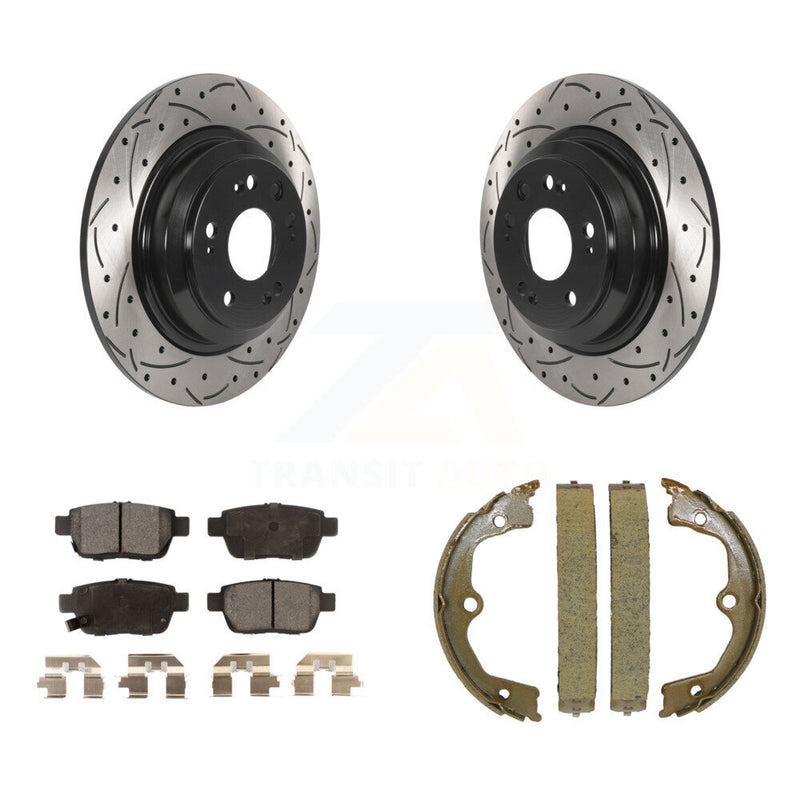 Transit Auto KDF-101439 Disc Brake Kit for 2009-2014 Acura TL - Rear