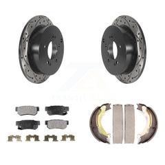 Transit Auto KDF-101440 Disc Brake Kit for 2001-2010 Hyundai Tucson, Kia Sportage, Hyundai Santa Fe - Rear