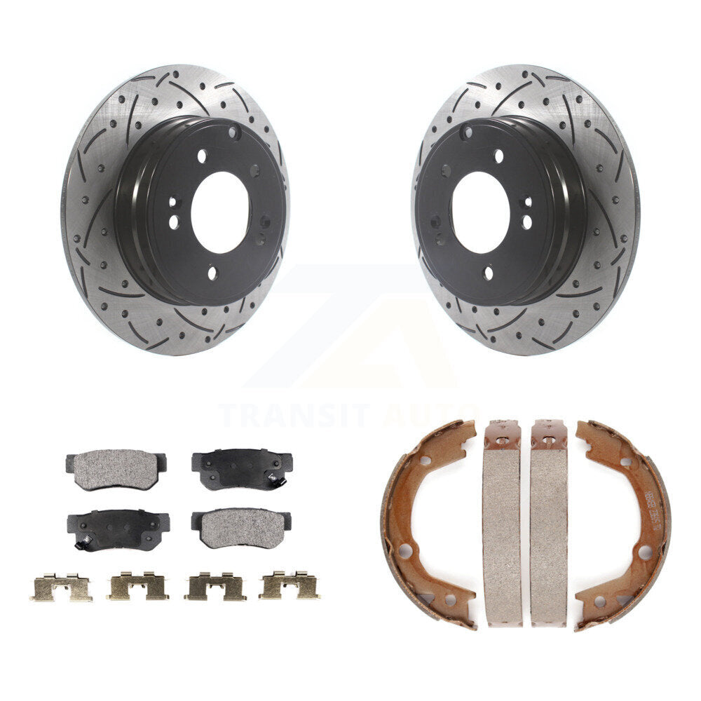 Transit Auto KDF-101441 Disc Brake Kit for 2006-2008 Hyundai Sonata - Rear