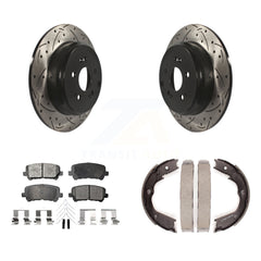 Transit Auto KDF-101444 Disc Brake Kit for 2007-2015 Acura ZDX, Honda Pilot, Acura MDX - Rear