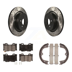 Transit Auto KDF-101447 Disc Brake Kit for 2009-2016 INFINITI Q70, INFINITI Q70L and More - Rear