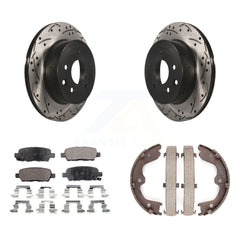 Transit Auto KDF-101456 Disc Brake Kit for 2003-2005 INFINITI G35, Nissan 350Z - Rear