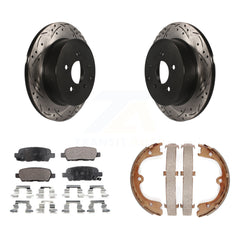 Transit Auto KDF-101457 Disc Brake Kit for 2004-2008 INFINITI FX35, INFINITI FX45, Nissan Quest - Rear