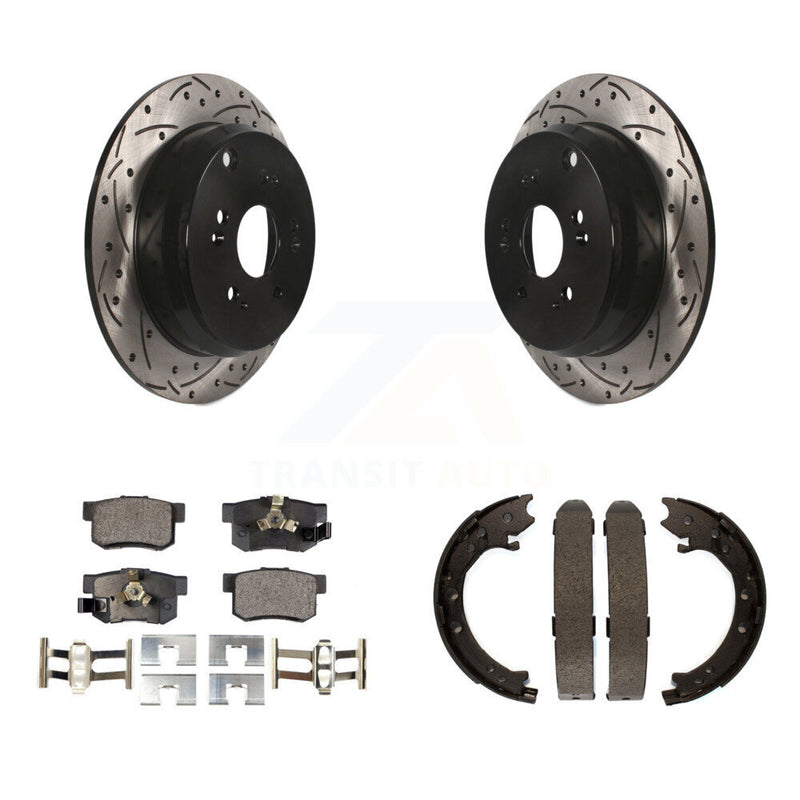 Transit Auto KDF-101462 Disc Brake Kit for 2005-2006 Honda CR-V - Rear