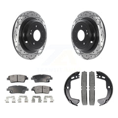 Transit Auto KDF-101469 Disc Brake Kit for 2015-2017 Genesis G80, Hyundai Genesis - Rear