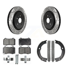 Transit Auto KDF-101472 Disc Brake Kit for 2009-2015 Cadillac CTS, Chevrolet Camaro - Rear