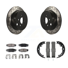 Transit Auto KDF-101485 Disc Brake Kit for 2012-2022 Subaru Crosstrek, Subaru Impreza and More - Rear