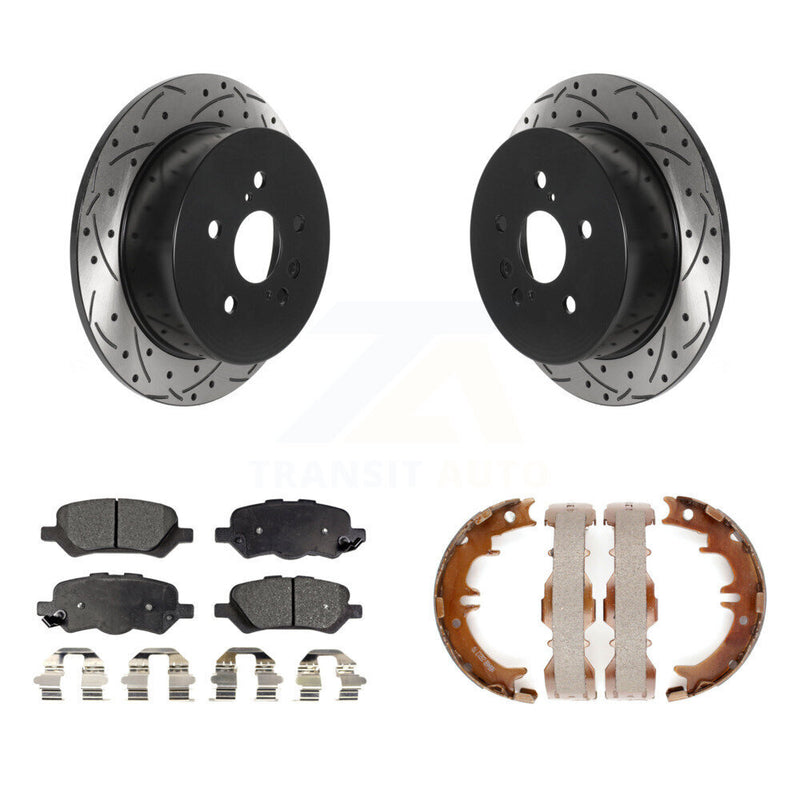 Transit Auto KDF-101488 Disc Brake Kit for 2009-2016 Toyota Venza - Rear