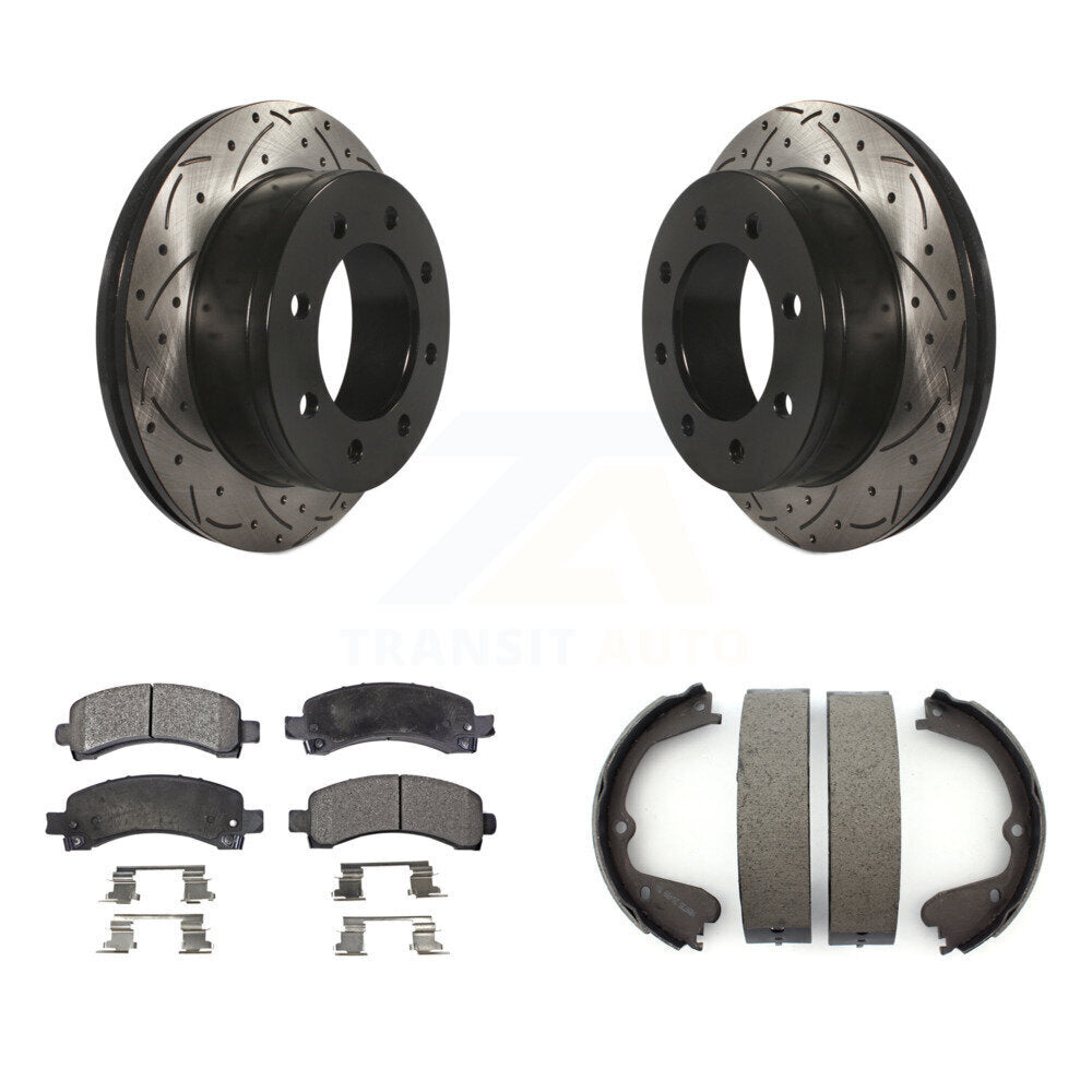 Transit Auto KDF-101493 Disc Brake Kit for 2008-2012 GMC Savana 3500 - Rear