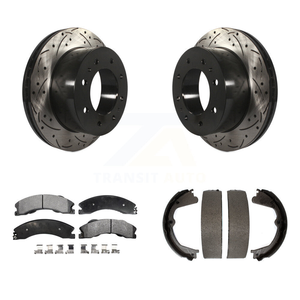 Transit Auto KDF-101496 Disc Brake Kit for 2011-2019 GMC Sierra 2500 HD, Chevrolet Suburban 3500 HD, Chevrolet Silverado 2500 HD - Rear