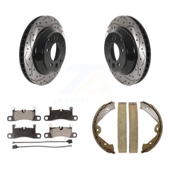 Transit Auto KDF-101501 Disc Brake Kit for 2011-2018 Porsche Cayenne, Volkswagen Touareg - Rear