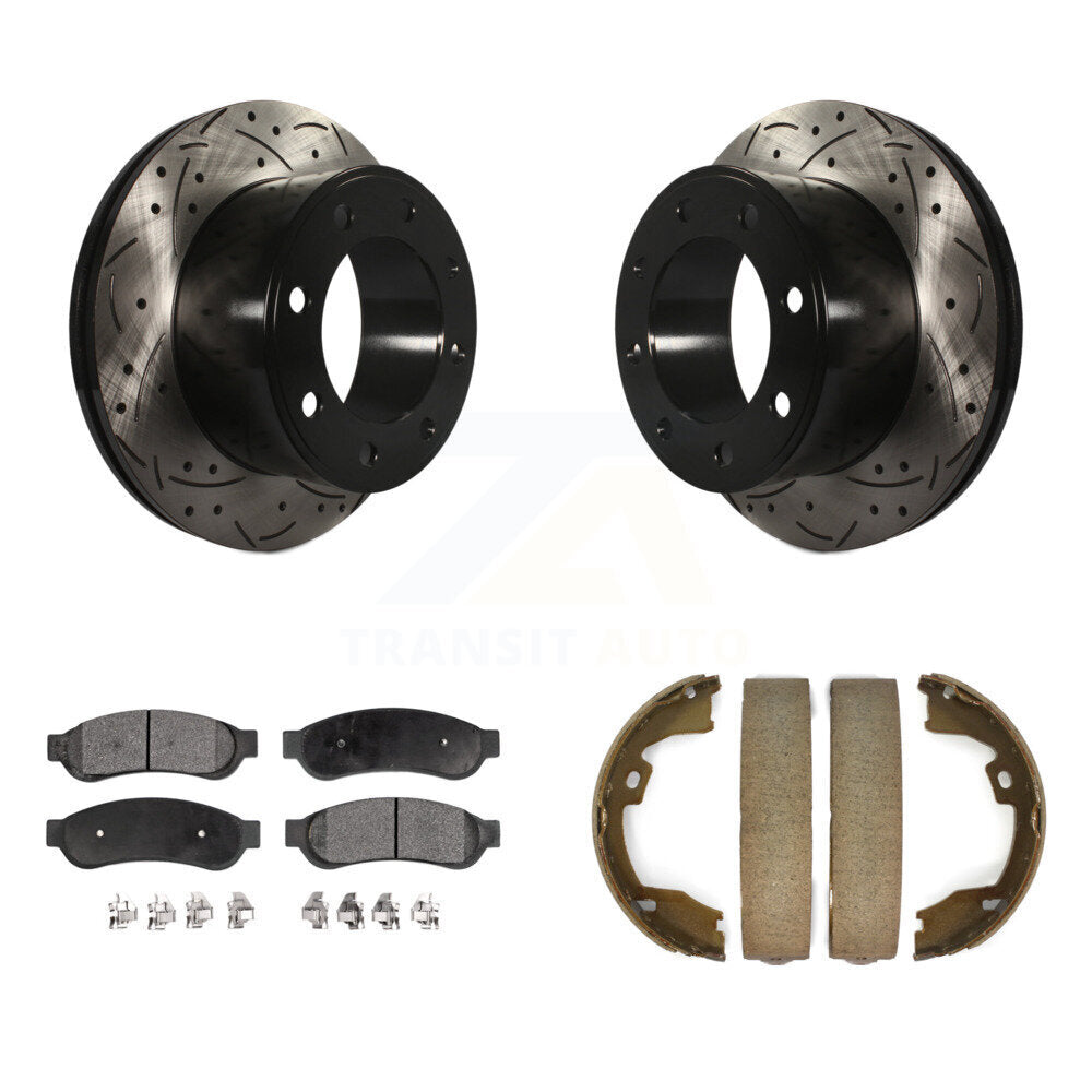 Transit Auto KDF-101502 Disc Brake Kit for 2011-2012 Ford F-250 Super Duty, Ford F-350 Super Duty - Rear
