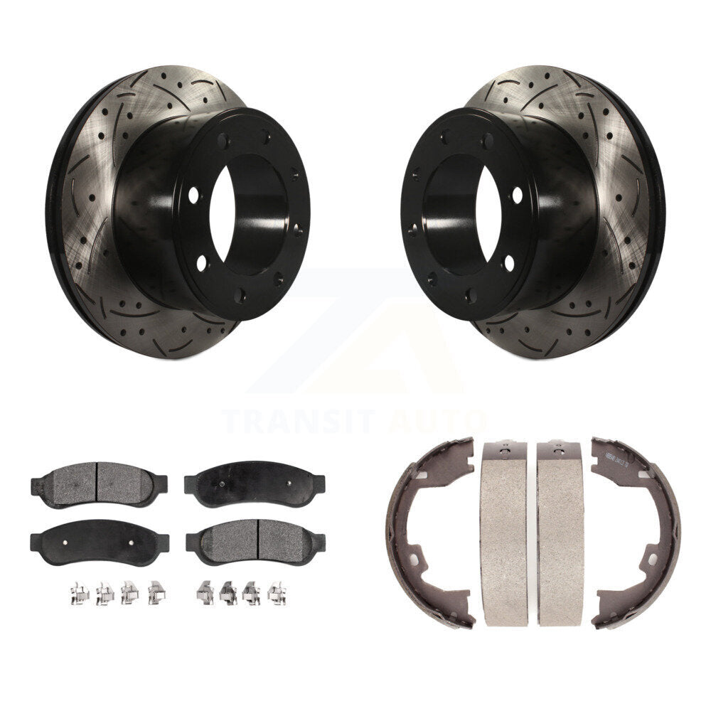 Transit Auto KDF-101504 Disc Brake Kit for 2008-2010 Ford F-350 Super Duty, Ford F-250 Super Duty - Rear