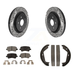 Transit Auto KDF-101507 Disc Brake Kit for 2007-2009 Volvo S80 - Rear
