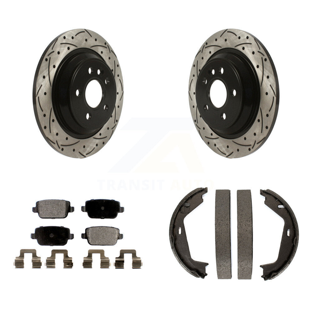 Transit Auto KDF-101509 Disc Brake Kit for 2008-2009 Volvo S80 - Rear
