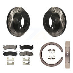 Transit Auto KDF-101516 Disc Brake Kit for 2001-2006 Chevrolet Silverado 1500 HD, GMC Sierra 1500 HD and More - Rear