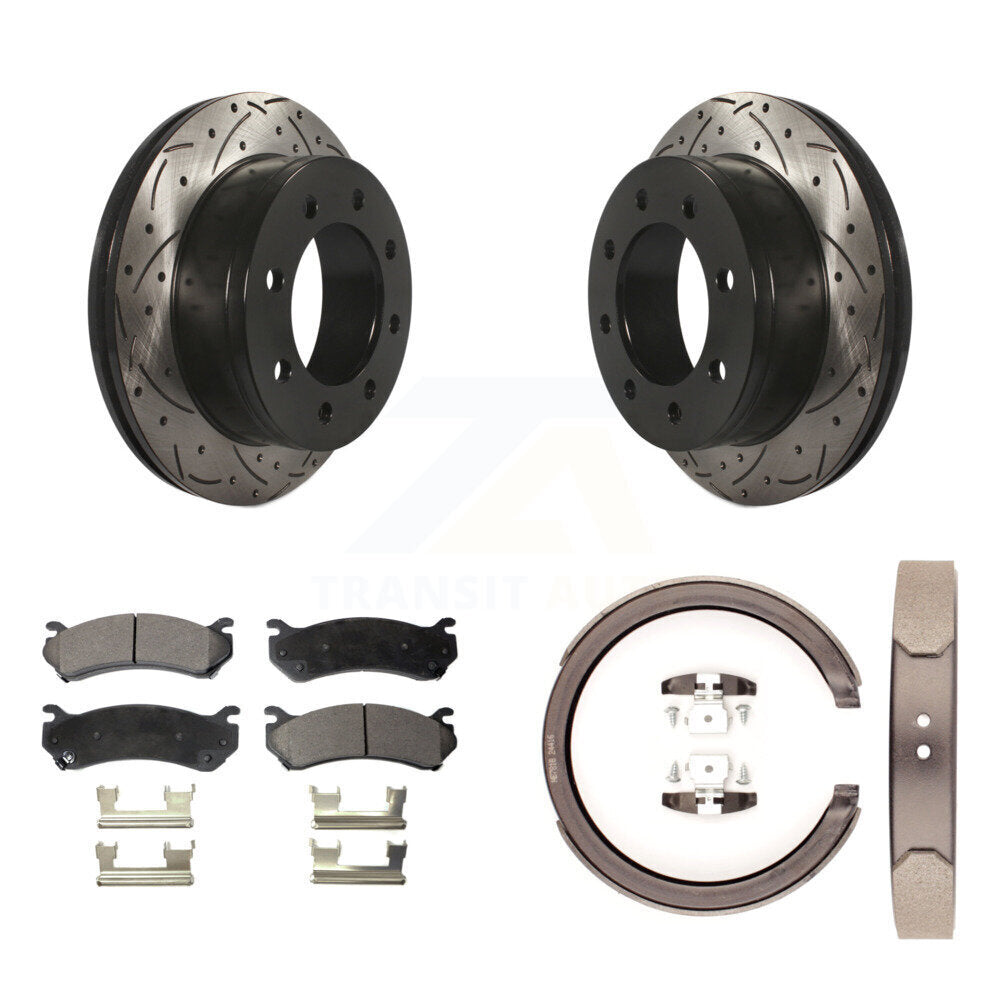 Transit Auto KDF-101517 Disc Brake Kit for 2003-2004 GMC Sierra 2500, GMC Yukon XL 2500 - Rear