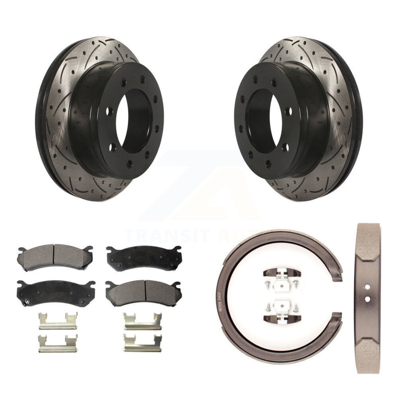Transit Auto KDF-101517 Disc Brake Kit for 2003-2004 GMC Sierra 2500, GMC Yukon XL 2500 - Rear