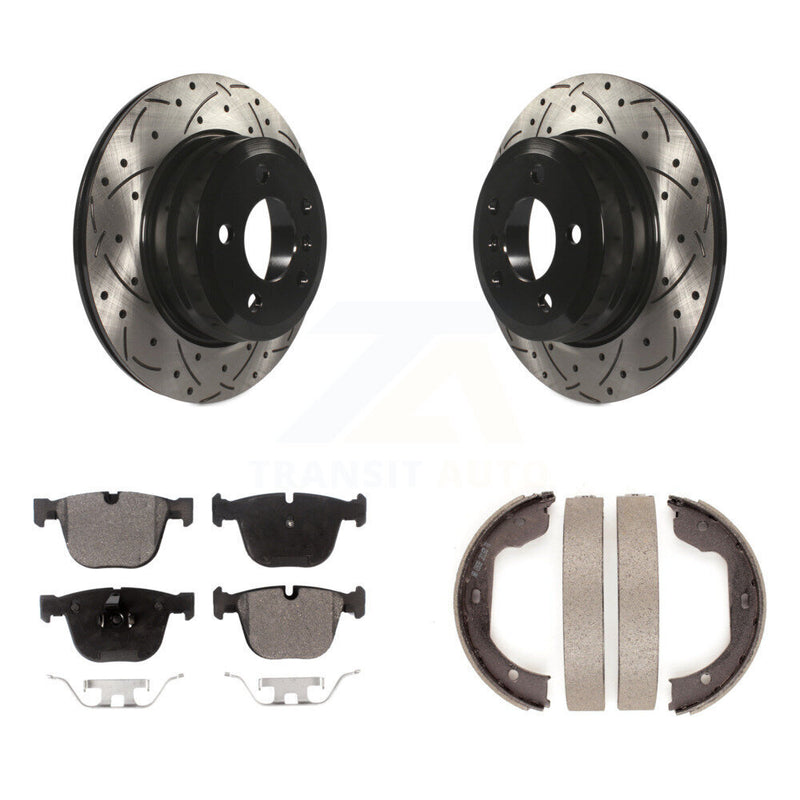 Transit Auto KDF-101518 Disc Brake Kit for 2009 BMW X6 - Rear