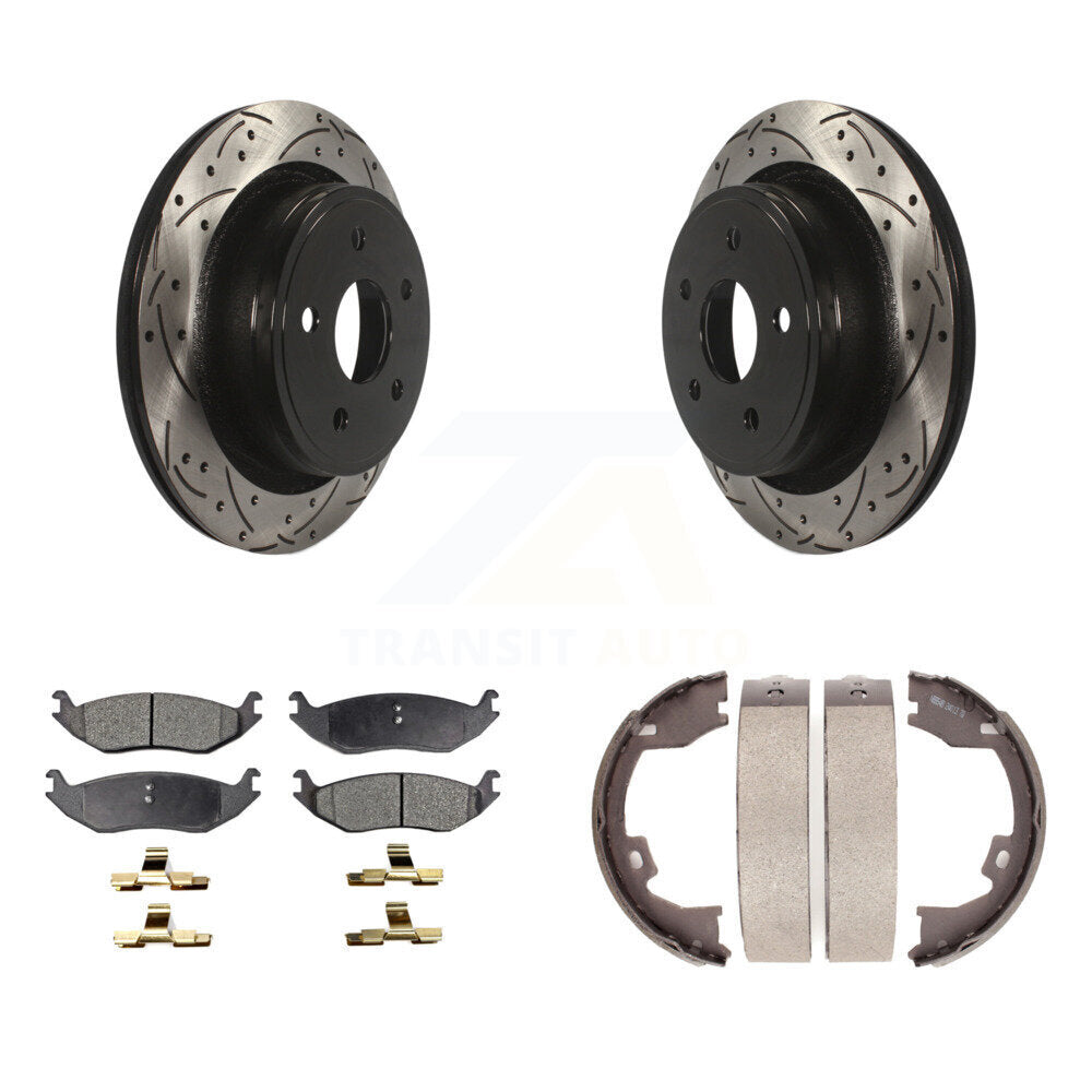 Transit Auto KDF-101523 Disc Brake Kit for 2007-2008 Dodge Ram 1500 - Rear