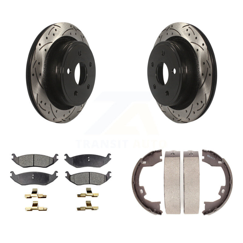 Transit Auto KDF-101523 Disc Brake Kit for 2007-2008 Dodge Ram 1500 - Rear