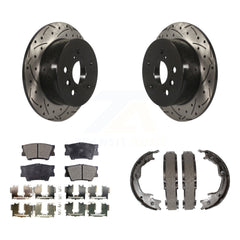 Transit Auto KDF-101527 Disc Brake Kit for 2012-2018 Lexus ES350, Lexus ES300h and More - Rear