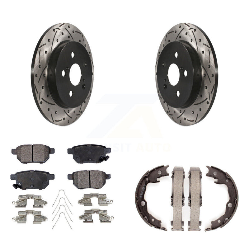 Transit Auto KDF-101529 Disc Brake Kit for 2009-2012 Pontiac Vibe, Toyota Matrix - Rear